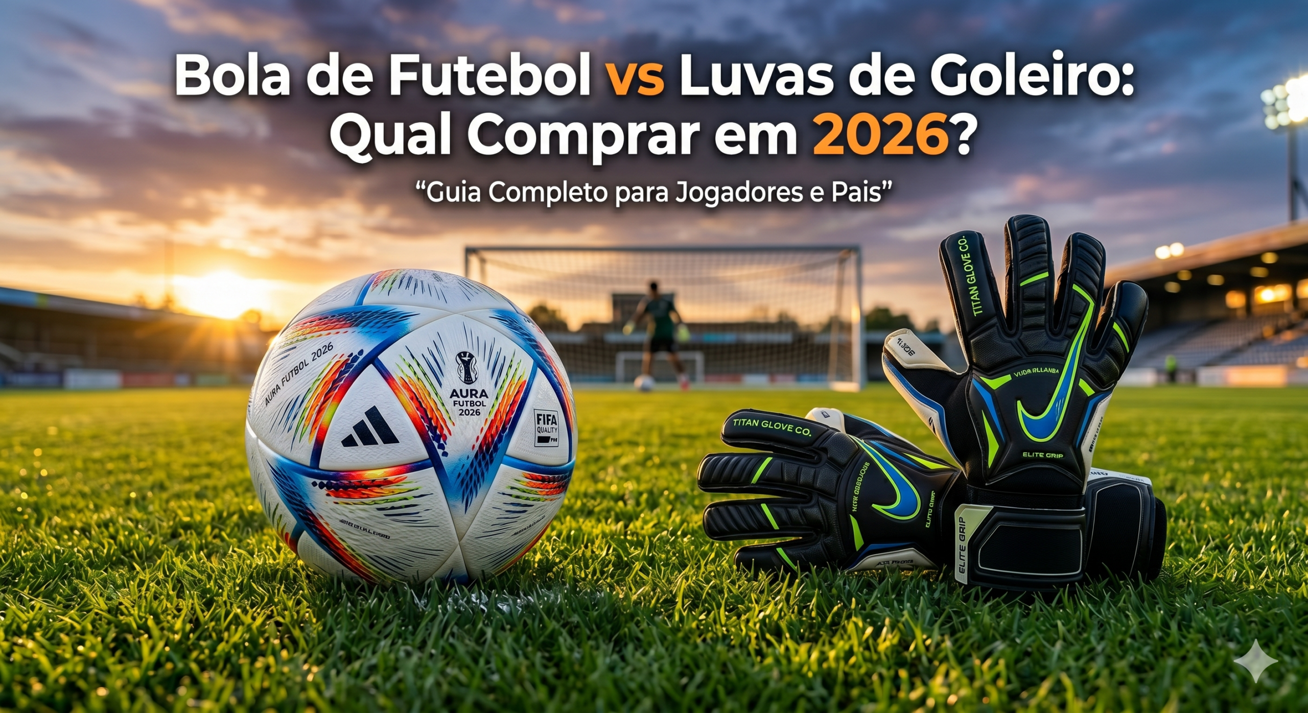 🥅⚽ Bola de Futebol vs Luvas de Goleiro: Qual Comprar em 2026?